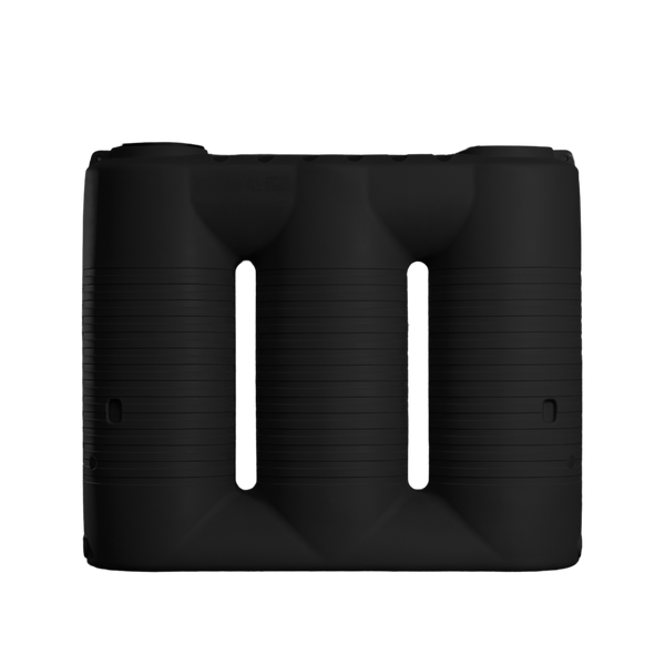 Black 2,000L Slimline Water Tank SLR