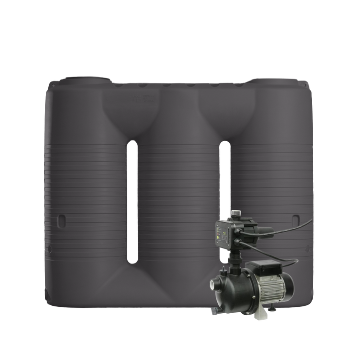 Basalt 2,000L Slimline Tank SLR and UP-TECH40PC Pump