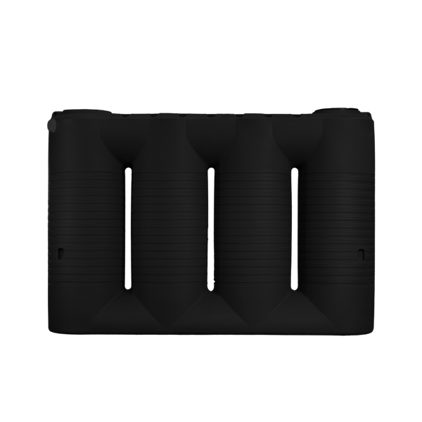 Black 3,000L Slimline Water Tank SLR