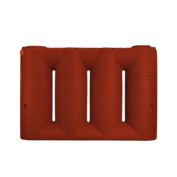 Heritage Red 3,000L Slimline Water Tank SLR