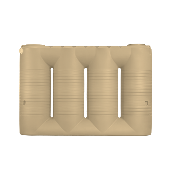 Wheat 3,000L Slimline Water Tank SLR