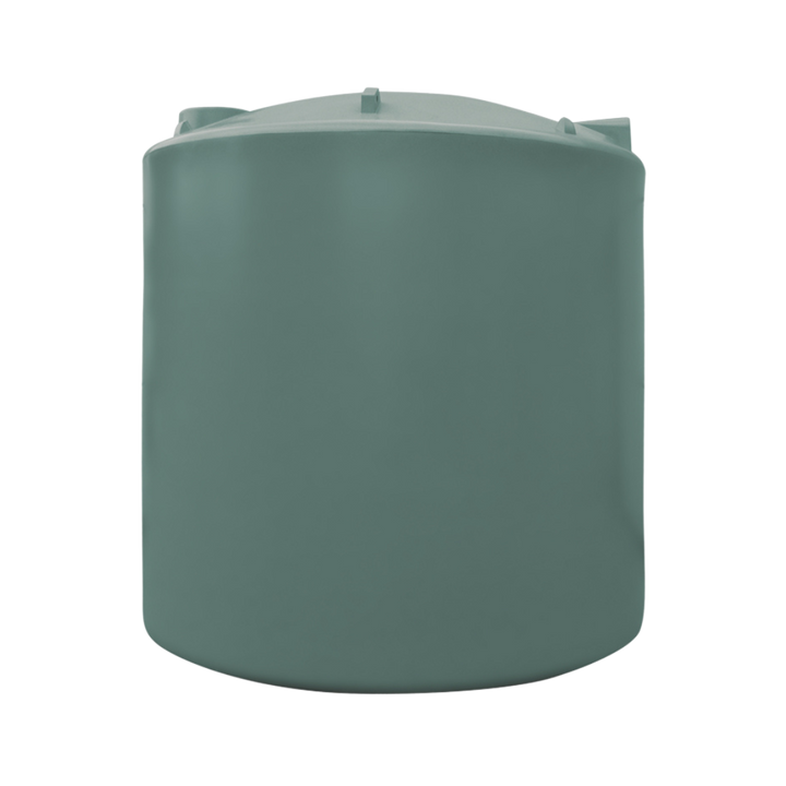 Green 10,000L Tall Straight Wall Water Tank