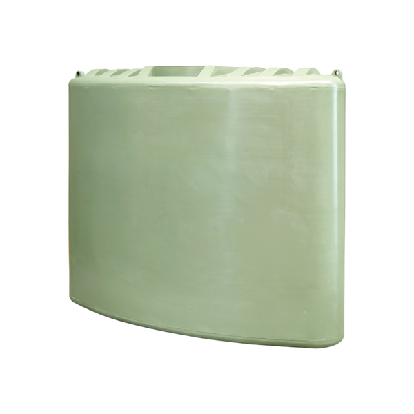 Green 2,100L Slimline Water Tank