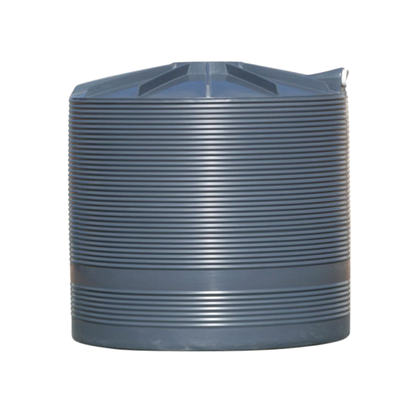 Blue 2,275L Round Corrugated Tank and UP-TECH40PC Pump