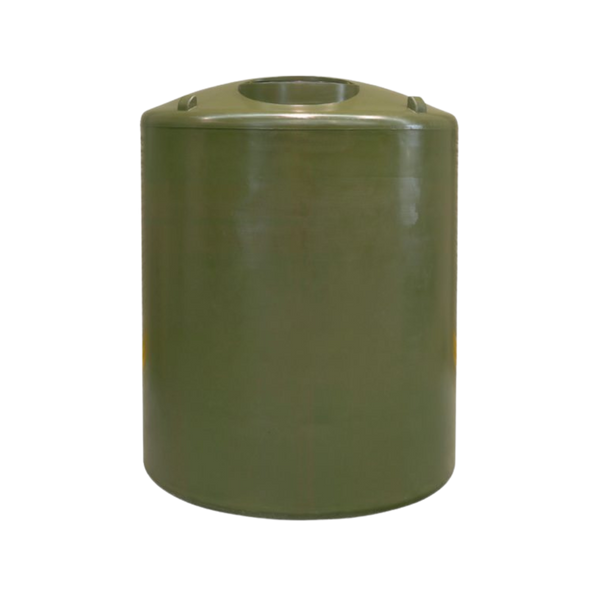 Green 2,250L Round Straight Wall