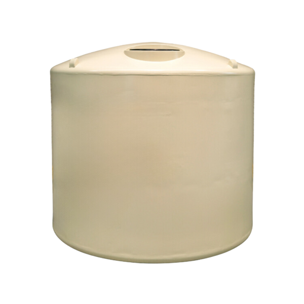 Smooth Cream 3,600L Round Straight Wall