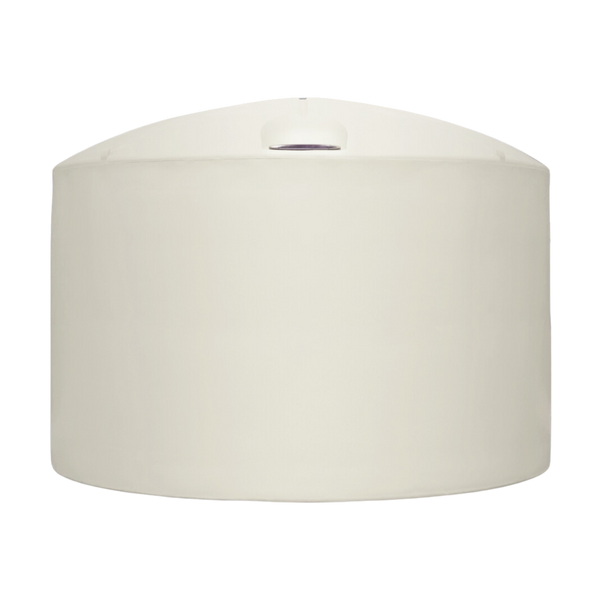 Cream 22,700L Round Straight Wall Water Tank