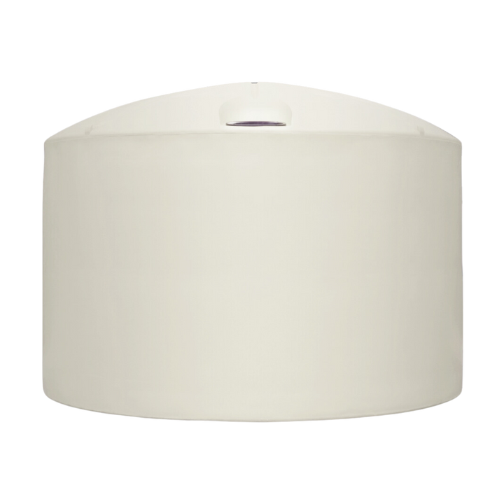 Smooth Cream 22,700L Round Straight Wall Tank