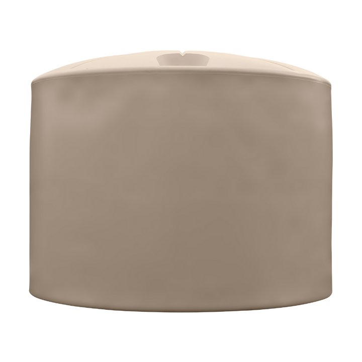 Smooth Cream 45,400L Round Straight Wall Water Tank