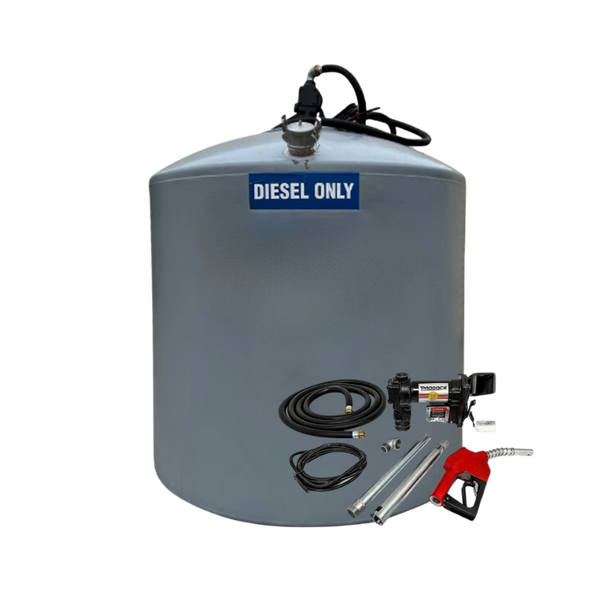 1000 litre diesel tank + Fuel Pump Kit